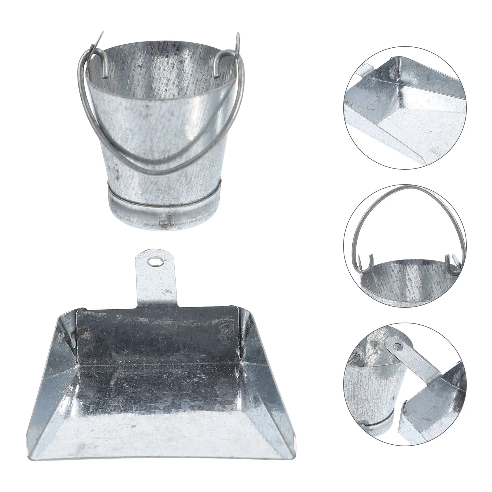 10pcs Miniature Dustpan and Bucket Kit Mini Dustpan and Bucket Mini Landscaping Decoration for DIY
10pcs Miniature Dustpan and Bucket Kit Mini Dustpan and Bucket Mini Landscaping Decoration for DIY