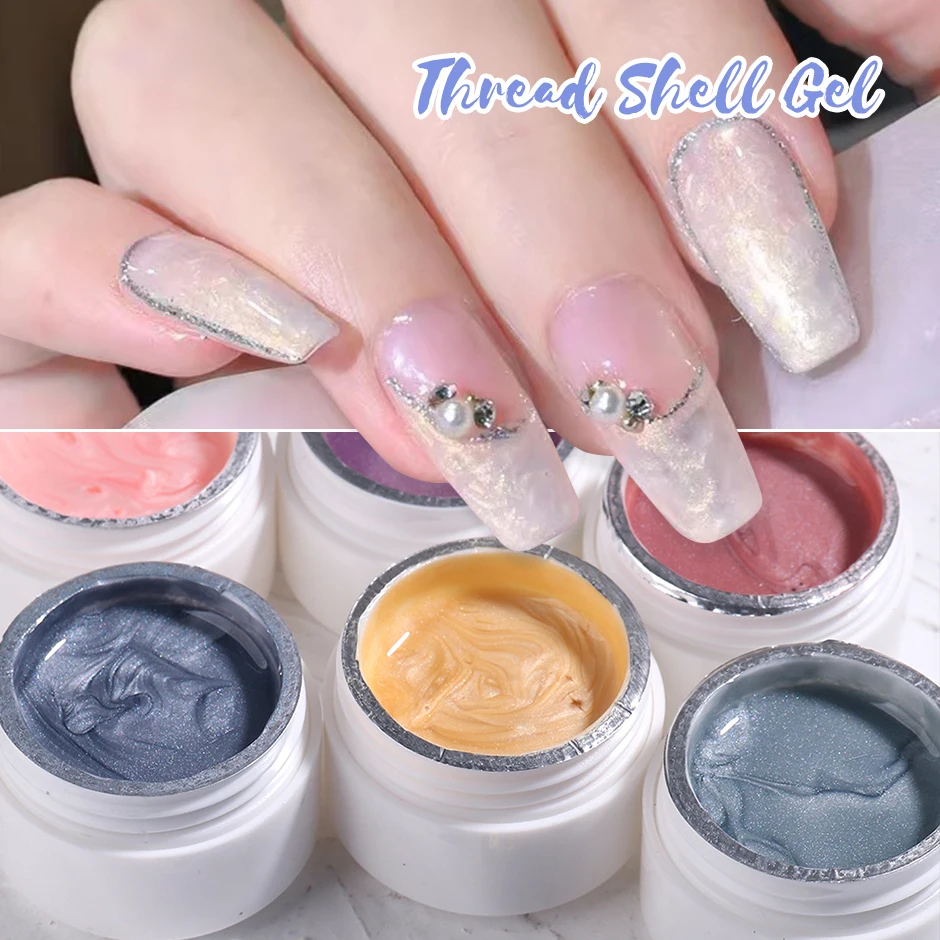 6 Box Pearl Tread Shell Nails Polish Gel Shimmer Texture Fritillary Soak Off Varnish DIY Drawing Glitter Manicure Lacquer LY1986
6 Box Pearl Tread Shell Nails Polish Gel Shimmer Texture Fritillary Soak Off Varnish DIY Drawing Glitter Manicure Lacquer LY1986