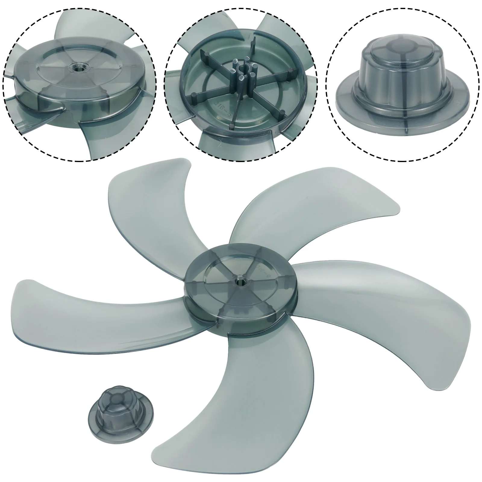 Accessories Fan Blade Plastic Household Mini Leaf Floor Fan Slow Noise With Nut Cover 16 Inch Electric For Pedestal
Accessories Fan Blade Plastic Household Mini Leaf Floor Fan Slow Noise With Nut Cover 16 Inch Electric For Pedestal