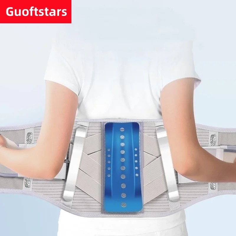 

Lower Back Brace Women Men Lumbar Support Belt with 5 Support Stays Back Pain Relief for Sciatica Scoliosis Herniated Disc