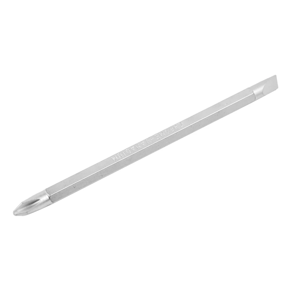 1 Pc Hand Slotted Cross Screwdriver 230mm 2 Sides Double Head 6mm Cross/ Flat Head Screw Remover Repairing Hand Manual Tools
1 Pc Hand Slotted Cross Screwdriver 230mm 2 Sides Double Head 6mm Cross/ Flat Head Screw Remover Repairing Hand Manual Tools