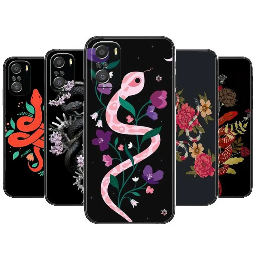 Hand Snake Flower Snake Painting Phone Case For xiaomi redmi 11 Lite pro Ultra 10 9 8 MIX 4 FOLD 10T Black Cover Silicone Back P
Hand Snake Flower Snake Painting Phone Case For xiaomi redmi 11 Lite pro Ultra 10 9 8 MIX 4 FOLD 10T Black Cover Silicone Back P