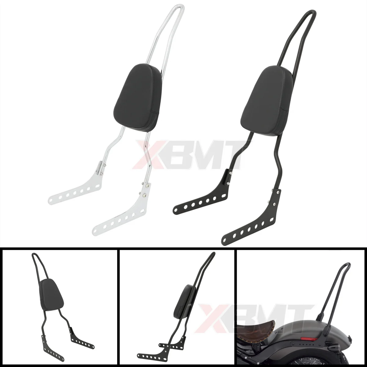 Motorcycle Backrest Sissy Bar For Harley Street Bob 114 FXBBS Softail Slim FLSL Heritage Classic FLHC 2018-2023
Motorcycle Backrest Sissy Bar For Harley Street Bob 114 FXBBS Softail Slim FLSL Heritage Classic FLHC 2018-2023