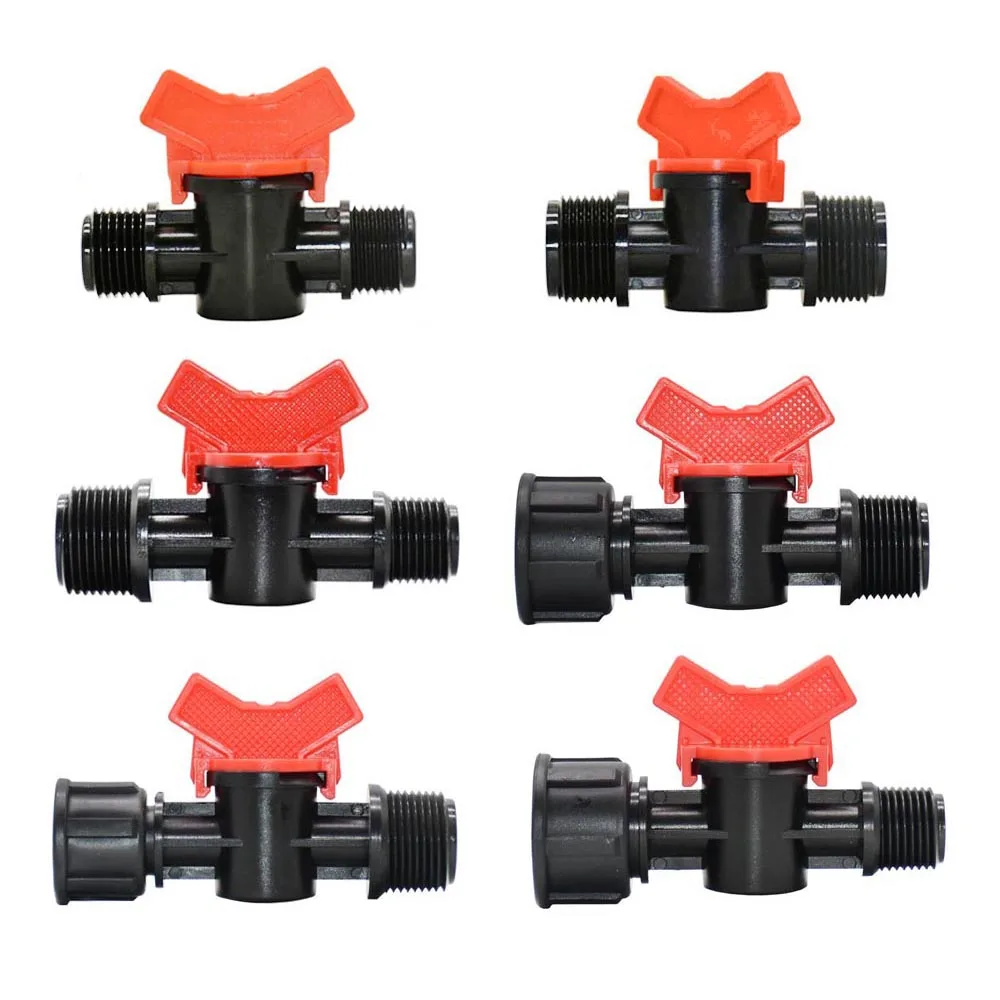 1/2" 3/4" Threaded Mini Ball Valve Hi-Quality Garden Water Connectors Drip Irrigation Valve Hose Switch Water Controllers
1/2" 3/4" Threaded Mini Ball Valve Hi-Quality Garden Water Connectors Drip Irrigation Valve Hose Switch Water Controllers