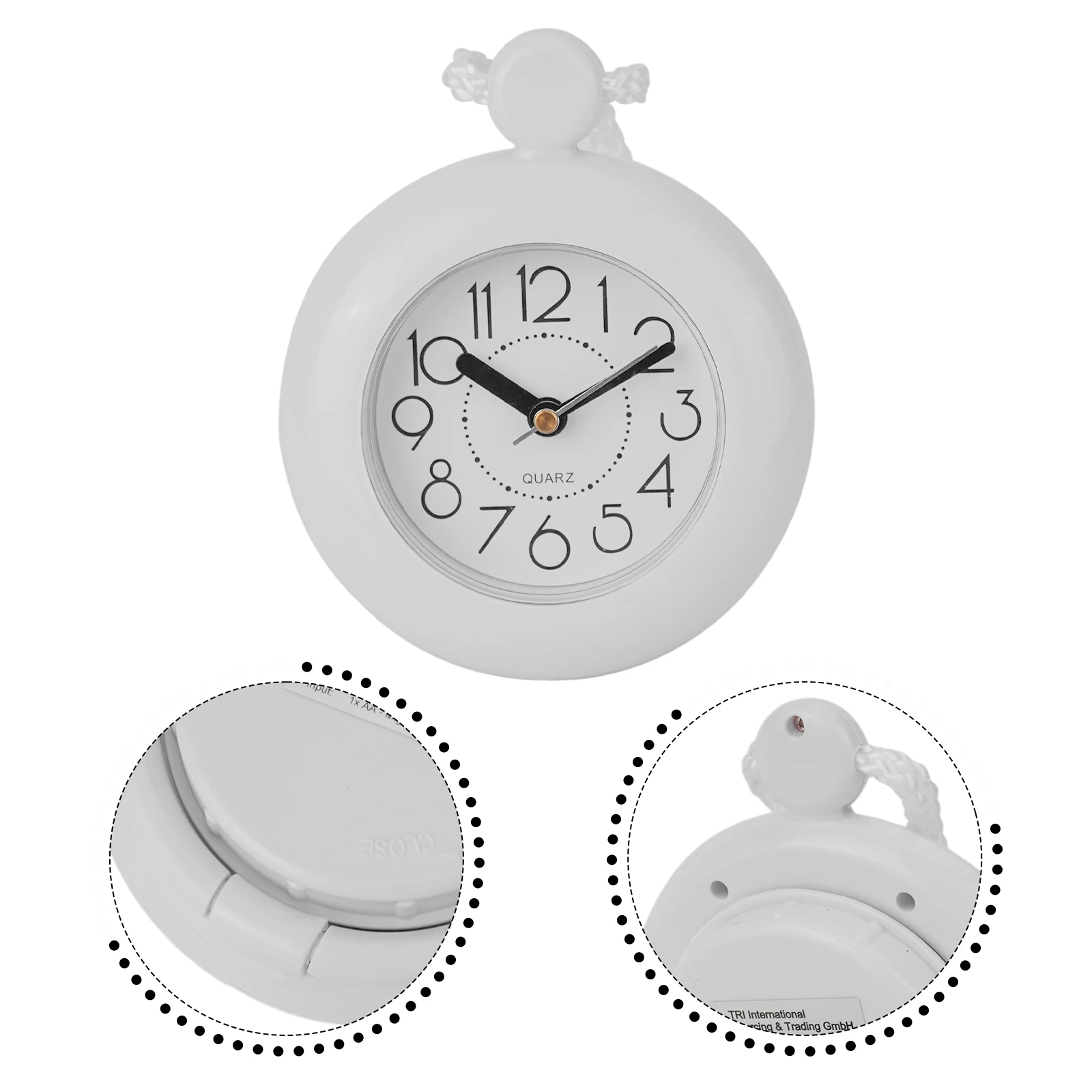 Plastic Kitchen Bathroom Clock Bedroom Dual Use Kitchen Display AA Battery Bedroom Diameter 11.5cm AA Battery Not In Delivery
Plastic Kitchen Bathroom Clock Bedroom Dual Use Kitchen Display AA Battery Bedroom Diameter 11.5cm AA Battery Not In Delivery