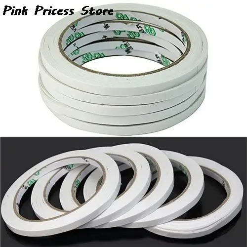 2PCS 10M*6MM Powerful Double Faced Adhesive Tape Double Sided Tapes For Mounting Fixing Self Adhesive Sticky Tape
2PCS 10M*6MM Powerful Double Faced Adhesive Tape Double Sided Tapes For Mounting Fixing Self Adhesive Sticky Tape