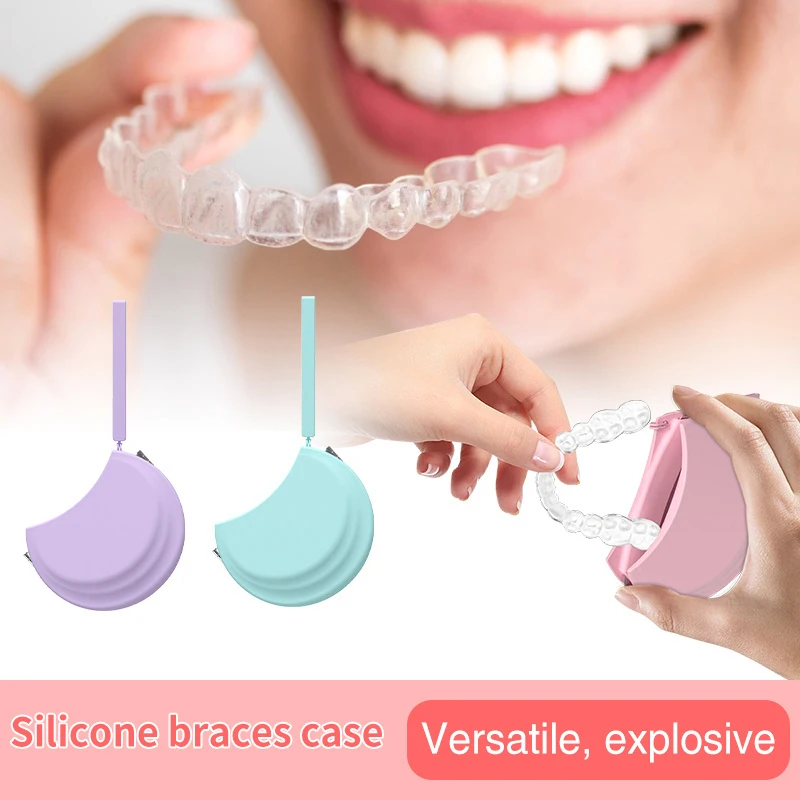 Silicone Dental Denture Storage Box Teeth Orthodontic Retainer Braces Storage Box Dental Dentures Care Tool Oral Hygiene
Silicone Dental Denture Storage Box Teeth Orthodontic Retainer Braces Storage Box Dental Dentures Care Tool Oral Hygiene