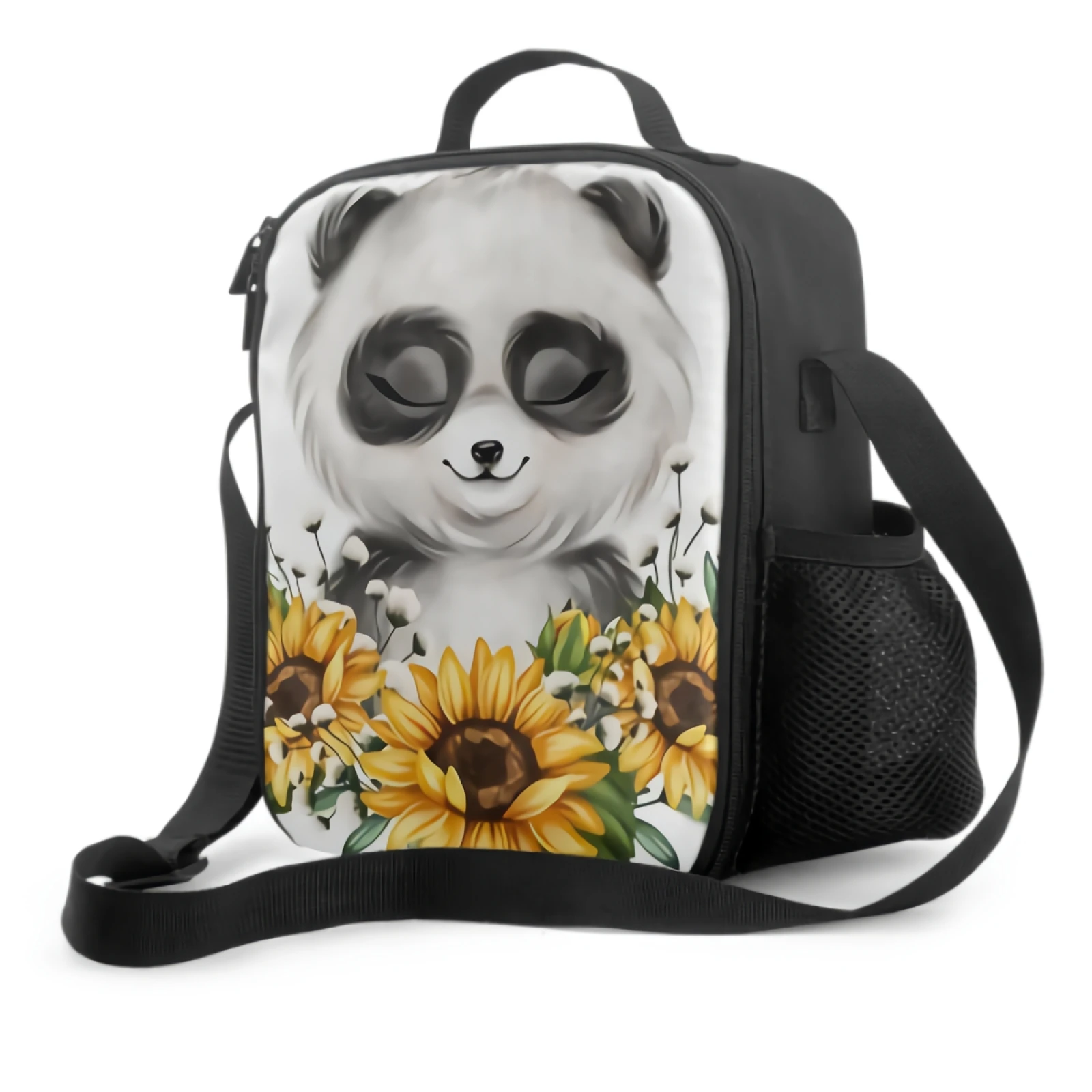 3D Cute Little Panda Baby Portrait Insulated Lunch Box Portable Cooler Bag Thermal Tote Bag for Kids School Picnic Travel
3D Cute Little Panda Baby Portrait Insulated Lunch Box Portable Cooler Bag Thermal Tote Bag for Kids School Picnic Travel