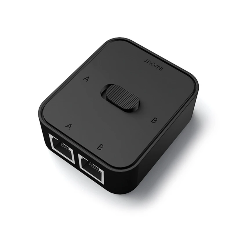 L43D 2-портовый RJ45 LAN CAT6 Селектор сетевого коммутатора 1000 Мбит/с 2 входа 1 выход/1 вход 2 выхода Внутренний внешний
L43D 2-портовый RJ45 LAN CAT6 Селектор сетевого коммутатора 1000 Мбит/с 2 входа 1 выход/1 вход 2 выхода Внутренний внешний