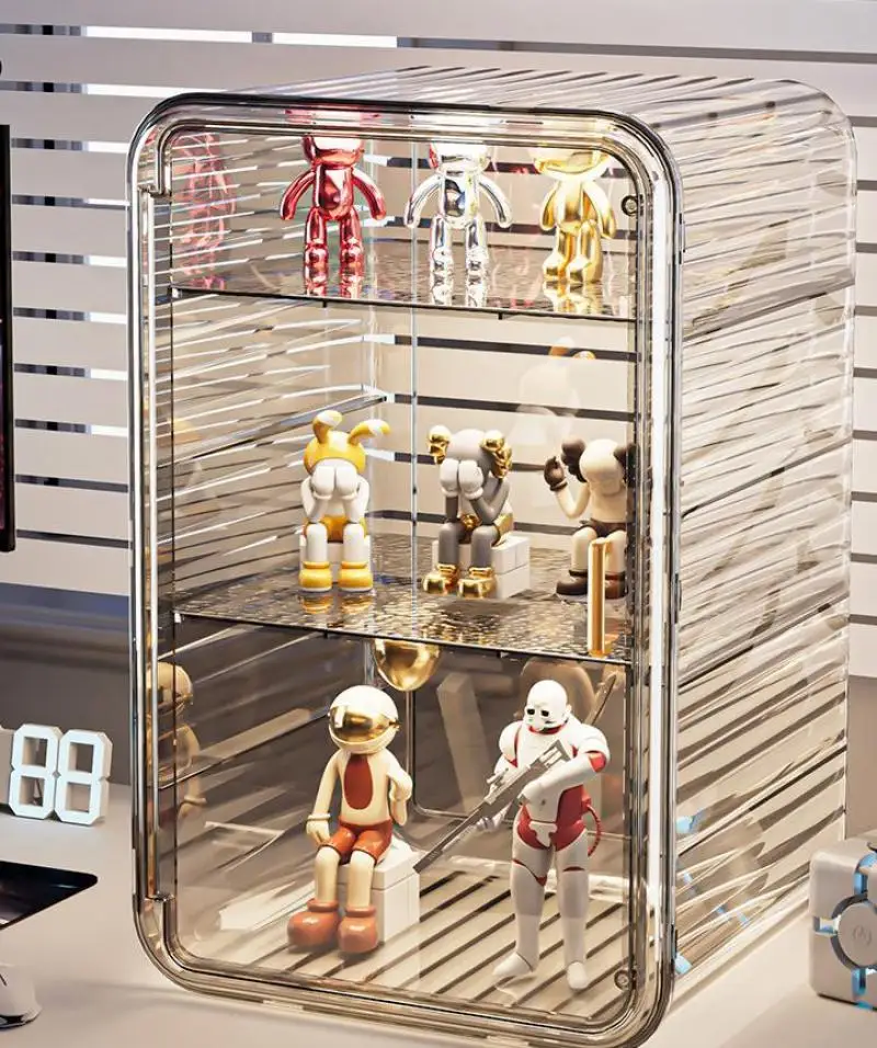 New Desktop Storage Box Plastic Transparent Cosmetics Storage Rack Skin Care Products Storage Box Cup Holder Dustproof Cabinet
New Desktop Storage Box Plastic Transparent Cosmetics Storage Rack Skin Care Products Storage Box Cup Holder Dustproof Cabinet