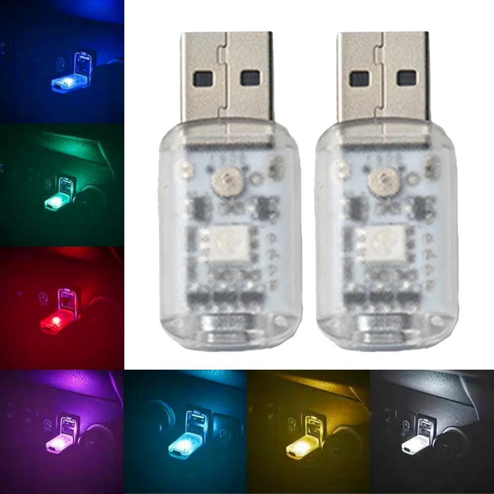 2pcs Universal 5V USB Car Atmosphere Lights PVC+LED Colorful Decorative Lamps Interior Ambient-Light New And High Quality Parts
2pcs Universal 5V USB Car Atmosphere Lights PVC+LED Colorful Decorative Lamps Interior Ambient-Light New And High Quality Parts