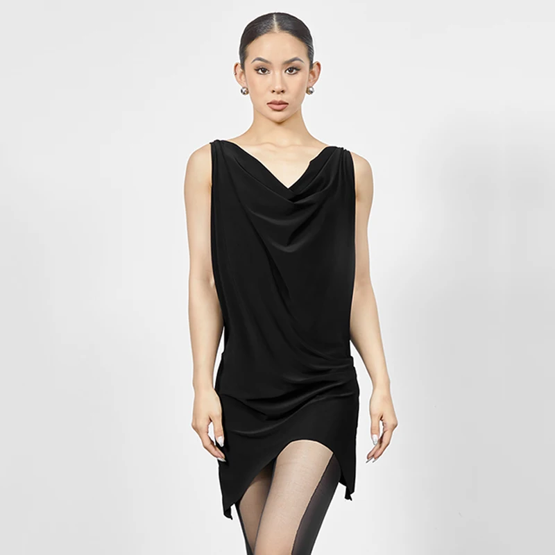 Black Latin Dance Dress Women Backless Sexy Practice Clothes Cha Cha Rumba Dance Clothing Adult Club Performance Wear DNV18385
Black Latin Dance Dress Women Backless Sexy Practice Clothes Cha Cha Rumba Dance Clothing Adult Club Performance Wear DNV18385