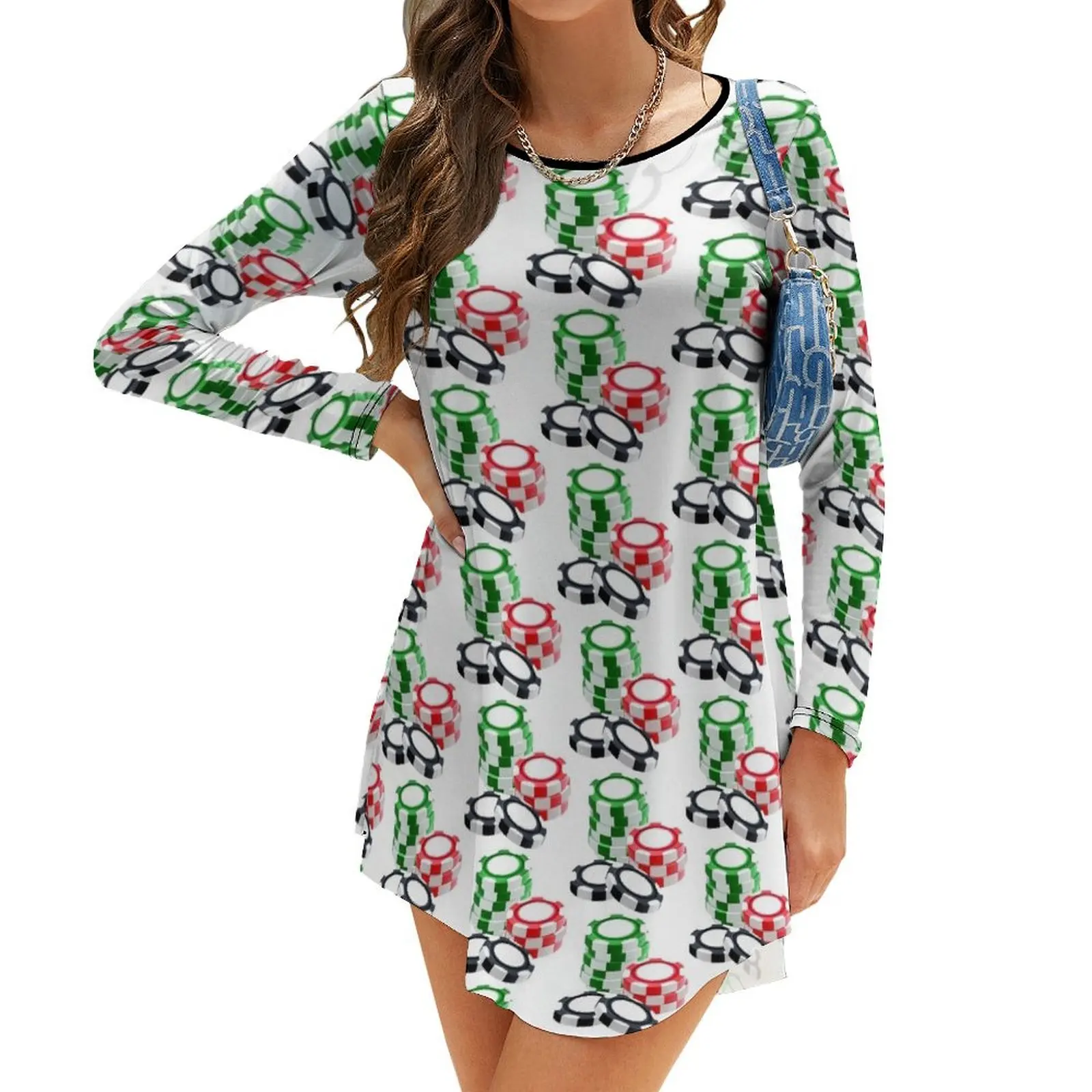 Poker chips Long-Sleeve Dress dress for women summer luxury evening dress woman for wedding Aesthetic clothing woman
Poker chips Long-Sleeve Dress dress for women summer luxury evening dress woman for wedding Aesthetic clothing woman