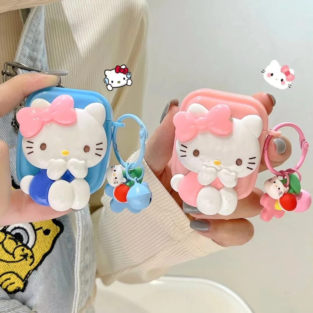 3D Sanrio Hello Kitty powder blue little bell Case for Apple AirPods 1 2 3 Pro Cases Cover For IPhone Bluetooth Earphone Case
3D Sanrio Hello Kitty powder blue little bell Case for Apple AirPods 1 2 3 Pro Cases Cover For IPhone Bluetooth Earphone Case