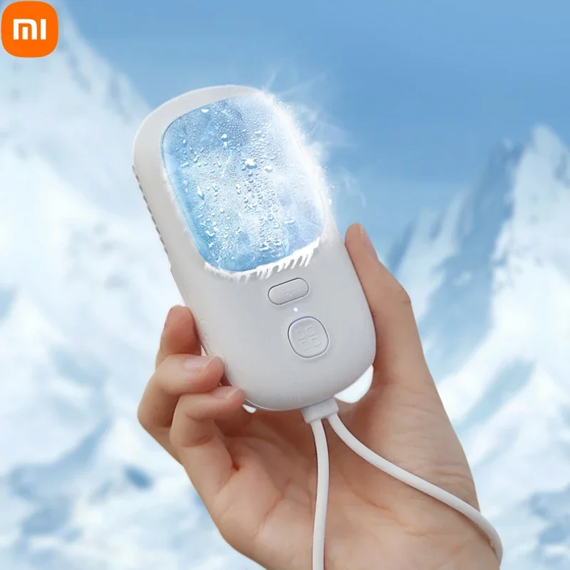 Новый ручной полупроводниковый Холодильный инструмент Xiaomi, пополнение воды, карманный мини-прибор для сжатия льда, безлистный вентилятор
Новый ручной полупроводниковый Холодильный инструмент Xiaomi, пополнение воды, карманный мини-прибор для сжатия льда, безлистный вентилятор