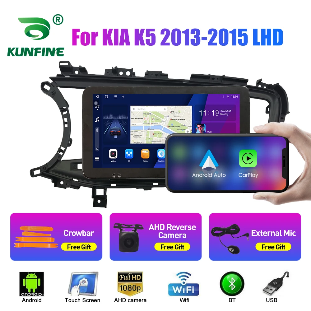 

Автомобильный радиоприемник 10,33 дюйма для KIA K5 2013 - 2015 LHD 2Din Android Восьмиядерный автомобильный стерео DVD GPS-навигатор плеер QLED экран Carplay
