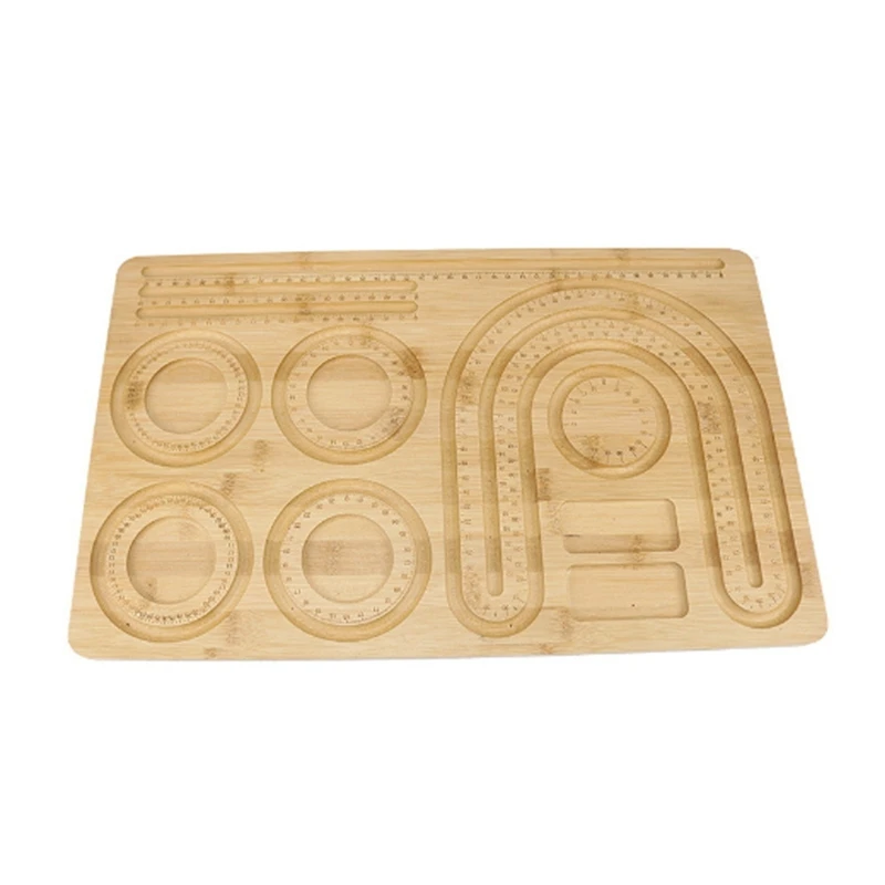 1 Piece Bead Board For Jewelry Making Bead Design Board Wooden Beading Board For Bracelet And Necklaces Beading Mats Trays
1 Piece Bead Board For Jewelry Making Bead Design Board Wooden Beading Board For Bracelet And Necklaces Beading Mats Trays