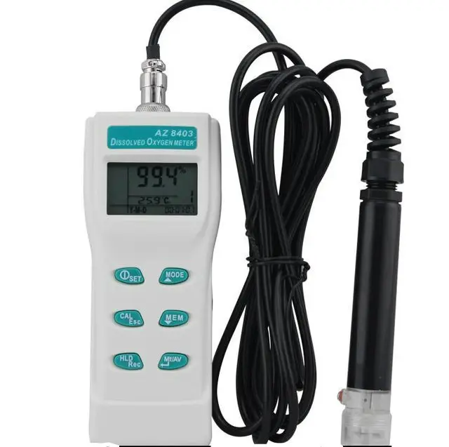 Factory Price AZ-8403 Dissolved Oxygen Meter Freshwater Aquaculture Water Quality Tester AZ8403 Dissolved Oxygen DO Meter Tester
Factory Price AZ-8403 Dissolved Oxygen Meter Freshwater Aquaculture Water Quality Tester AZ8403 Dissolved Oxygen DO Meter Tester