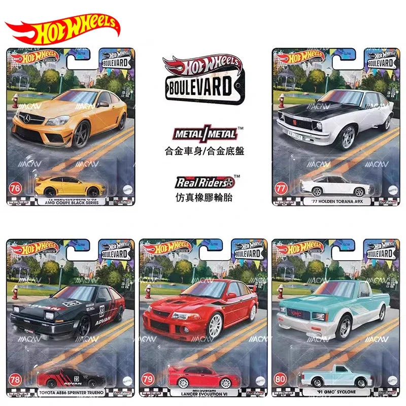 Genuine Hot Wheels Premium Car Boulevard 1/64 Vehicles Diecast Holden Toyota AE86 Sprinter Trueno Mitsubishi Lancia Toy for Boys
Genuine Hot Wheels Premium Car Boulevard 1/64 Vehicles Diecast Holden Toyota AE86 Sprinter Trueno Mitsubishi Lancia Toy for Boys