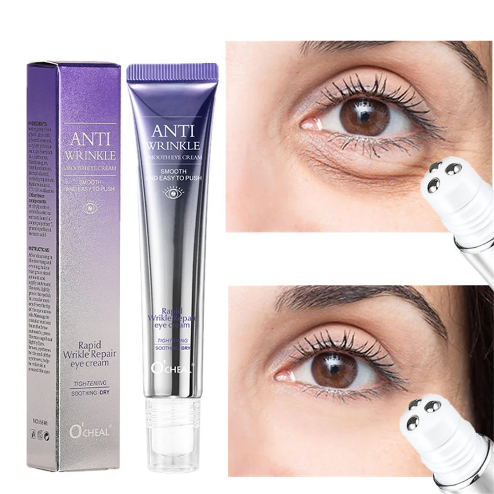 

Ball Rolling Wrinkle Removing Eye Cream Reduces Eye Lines Dark Circles Bead Massage For Eyes Nourishing Essence Eye Care Product