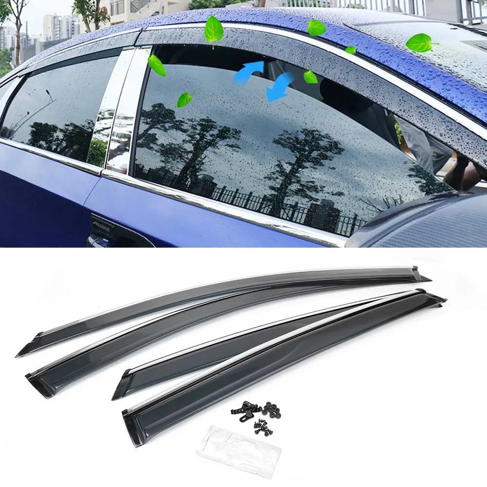 For Honda Accord 10th 2018 2019 Front Rear Window Visor Vent Shade Rain Guard Door Visor
For Honda Accord 10th 2018 2019 Front Rear Window Visor Vent Shade Rain Guard Door Visor