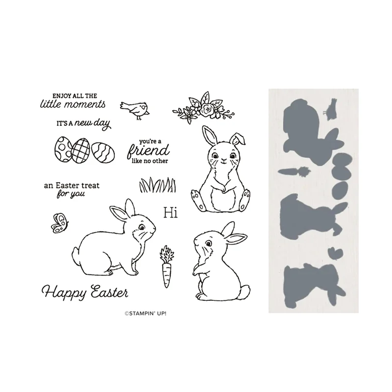 Easter Bunny Januar-April 2023 Mini Catalog Cutting Dies Clear Stamp Scrapbooking Frame Card Craft
Easter Bunny Januar-April 2023 Mini Catalog Cutting Dies Clear Stamp Scrapbooking Frame Card Craft