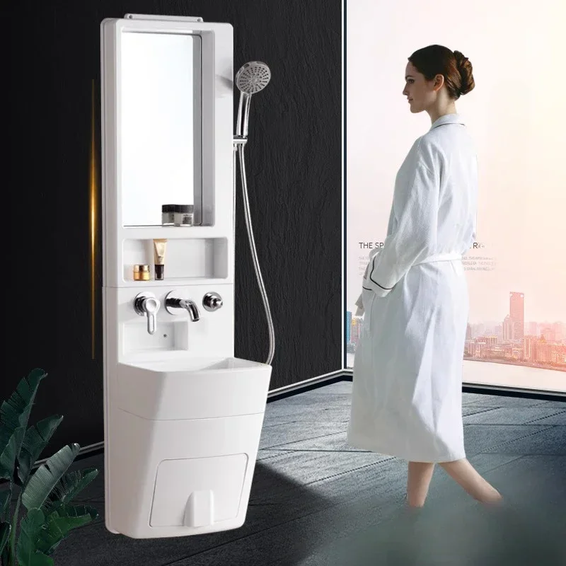 Bathroom cabinet, mini minimalist apartment, wall-mounted washbasin cabinet, dormitory, small apartment, washbasin countertop
Bathroom cabinet, mini minimalist apartment, wall-mounted washbasin cabinet, dormitory, small apartment, washbasin countertop
