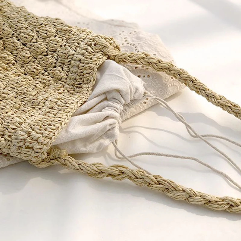 Handmade Drawstring Bucket Crossbody Bag 19 S3df3e53fe6b8488fba6df645a2945704B