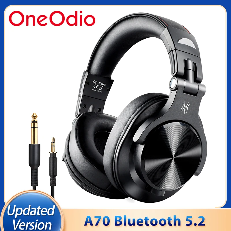 Фото OneOdio A70 Fusion беспроводные наушники Bluetooth 5 2 гарнитуры проводные профессиональные