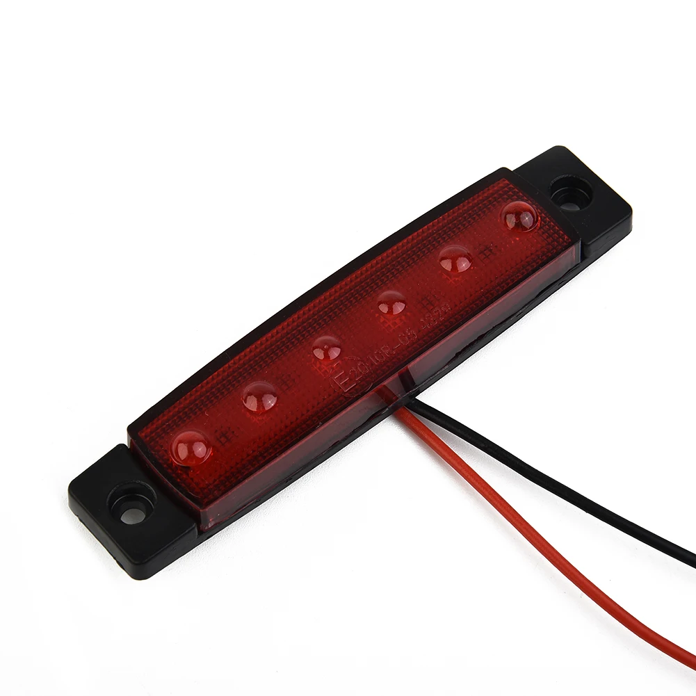 Durable Great Tail light Marker Light trailers 2Pcs trucks 6-LED vans ABS Brake Double-sided panel Red Tail Light
Durable Great Tail light Marker Light trailers 2Pcs trucks 6-LED vans ABS Brake Double-sided panel Red Tail Light