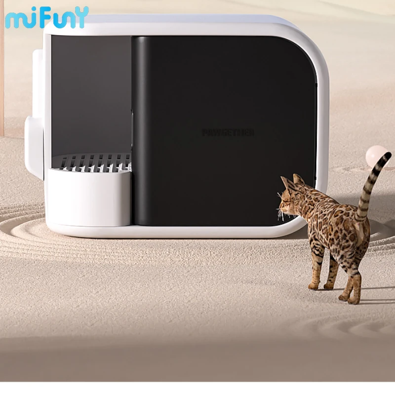 MiFuny Cat Litter Box with Corridors Fully Enclosed Cat Toilet Deodorization Cat Litter Drawer Splash Proof Oversize Pet Supplie
MiFuny Cat Litter Box with Corridors Fully Enclosed Cat Toilet Deodorization Cat Litter Drawer Splash Proof Oversize Pet Supplie