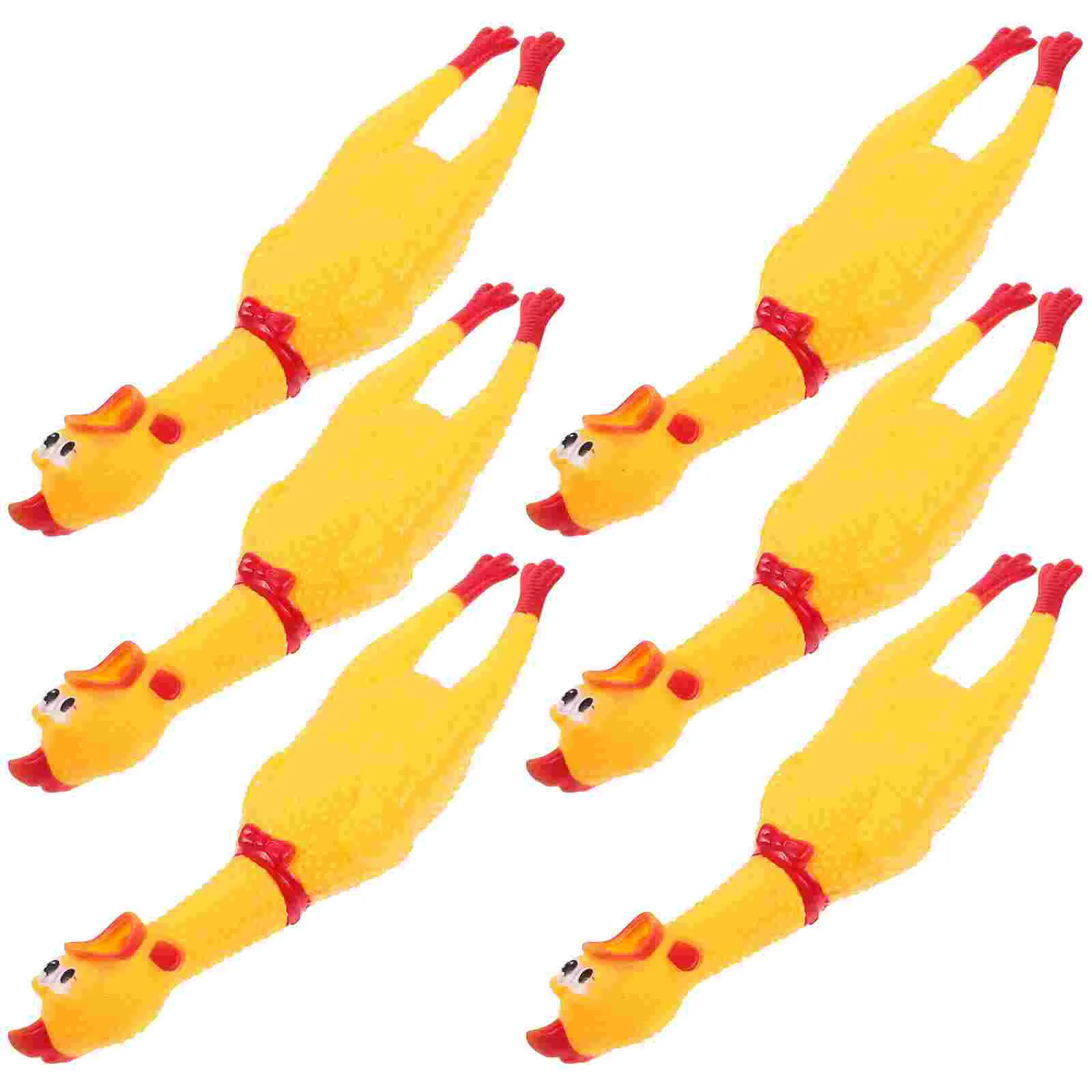 6Pcs Squeeze Shrilling Glabrous Screaming Chicken Funny Toy Gift Chicken Toy Size M Yellow
6Pcs Squeeze Shrilling Glabrous Screaming Chicken Funny Toy Gift Chicken Toy Size M Yellow