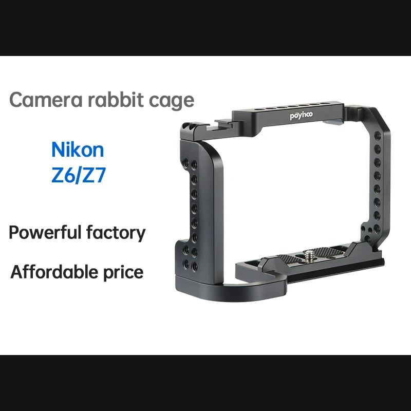 Camera Rabbit Cage Micro Single SLR Camera Vertical Shooting Rabbit Cage For Nikon Z6 Z7-009
Camera Rabbit Cage Micro Single SLR Camera Vertical Shooting Rabbit Cage For Nikon Z6 Z7-009