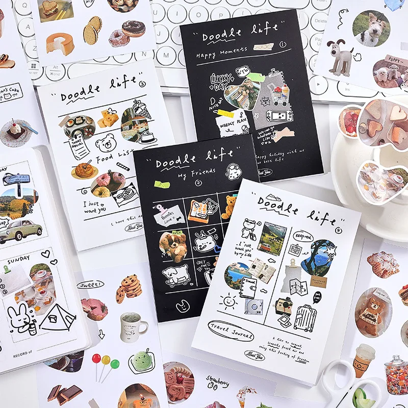 10sets/1lot kawaii Stationery Stickers Graffiti Life Diary Planner junk journal Decorative Scrapbooking
10sets/1lot kawaii Stationery Stickers Graffiti Life Diary Planner junk journal Decorative Scrapbooking
