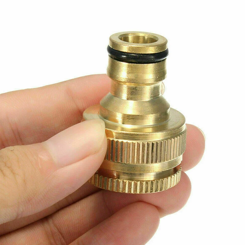 

G3/4 To G1/2 Brass Fitting Adaptor HOSE Tap Faucet Tap Water Pipe Connector Garden Water Gun Fast Joints Fittings With Washer