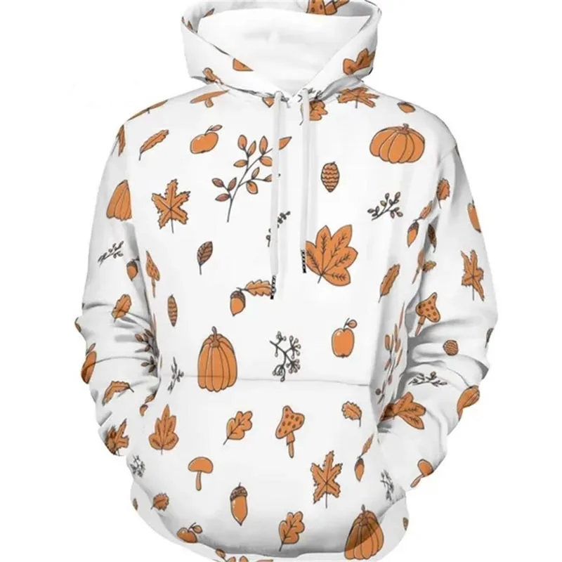 

Autumn Leaves Patterns 3D Graphic Hoodies For Men And Women Clothing Hoodie Sweatshirt Casual Trendy Unisex High Quality Hooded