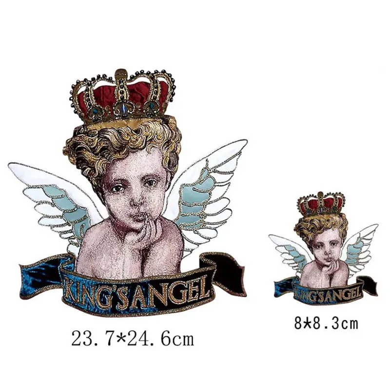 Iron on Patch Children Shirt Sticker Angel Hot Stamping Women Clothes Hot Transfer Sticker
Iron on Patch Children Shirt Sticker Angel Hot Stamping Women Clothes Hot Transfer Sticker