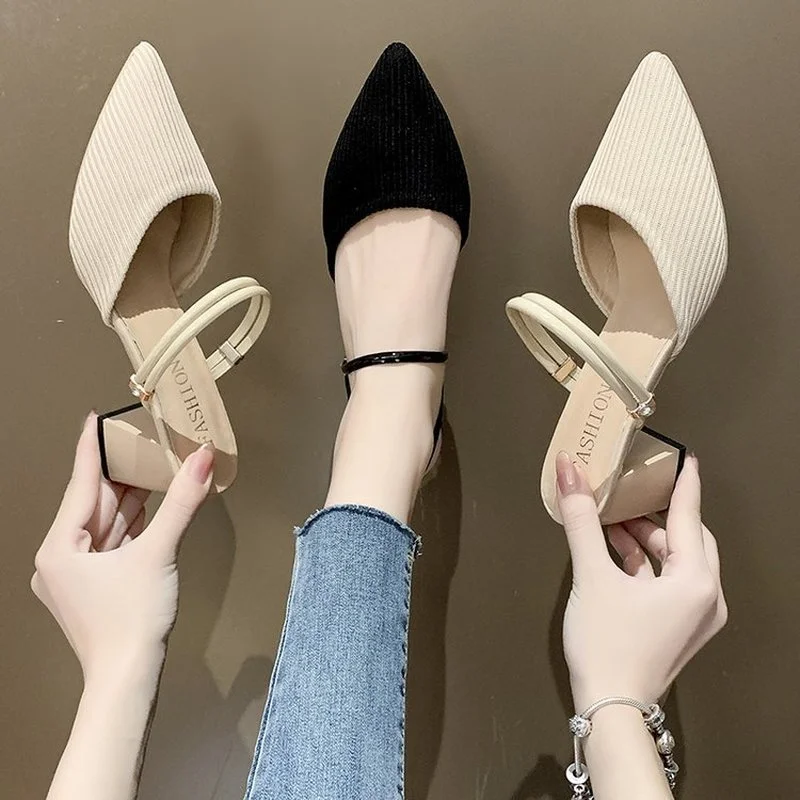 Spring Luxury Designer Woman High Heels Single Shoes Women Pointed Toe Sexy Office Party Wedding Shoes Ladies Pumps Slingback
Spring Luxury Designer Woman High Heels Single Shoes Women Pointed Toe Sexy Office Party Wedding Shoes Ladies Pumps Slingback