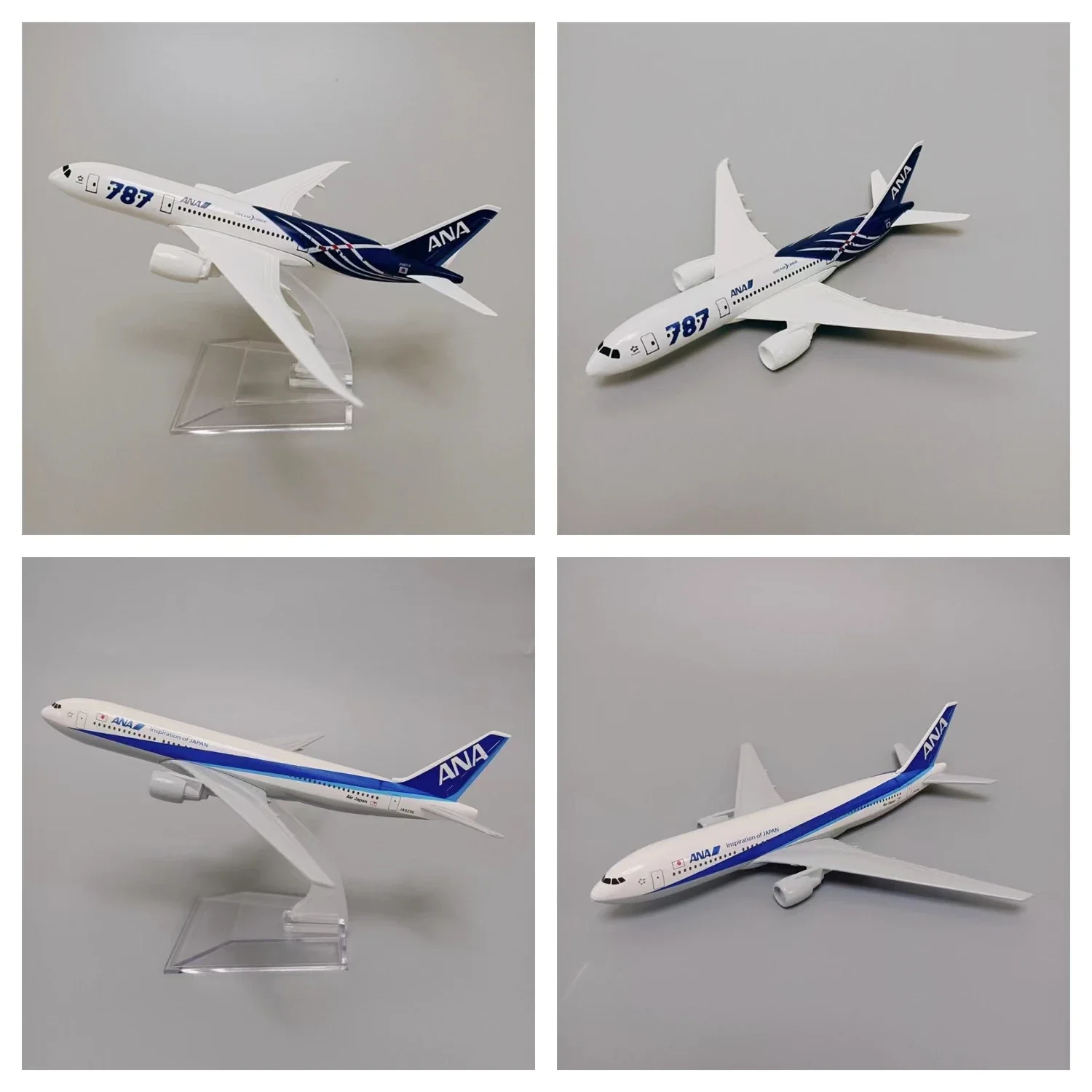 Alloy Metal Japan Air ANA Boeing B777 / B787 Airlines 1/400 Scale Diecast Airplane Model Airways Plane Model Aircraft Gifts 16cm
Alloy Metal Japan Air ANA Boeing B777 / B787 Airlines 1/400 Scale Diecast Airplane Model Airways Plane Model Aircraft Gifts 16cm