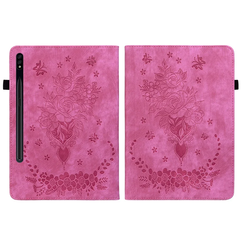 Case For Samsung Galaxy Tab S7 Plus Magnetic Case, Tab S7 FE Fashion Butterfly Roses PU Leather Wallet Cover Tab S8 PLUS Funda
Case For Samsung Galaxy Tab S7 Plus Magnetic Case, Tab S7 FE Fashion Butterfly Roses PU Leather Wallet Cover Tab S8 PLUS Funda