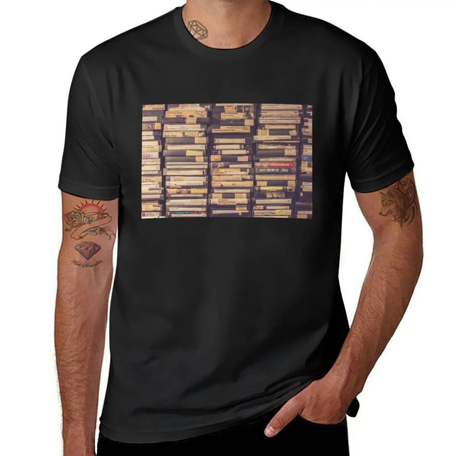 VHS T-Shirt oversizeds boys whites tees summer tops heavy weight t shirts for men
VHS T-Shirt oversizeds boys whites tees summer tops heavy weight t shirts for men
