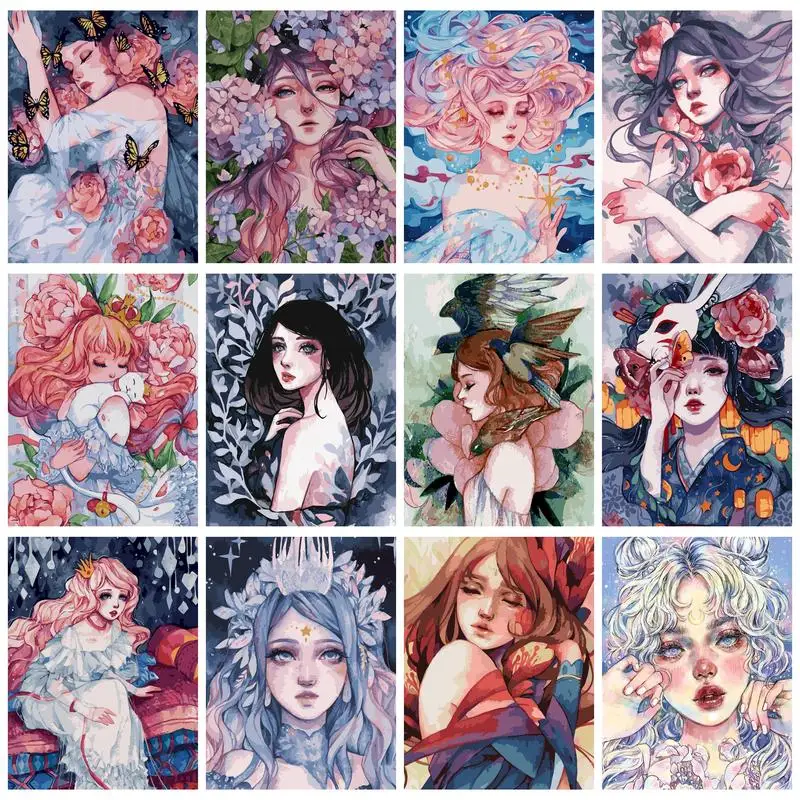 GATYZTORY Anime Painting By Numbers On Canvas Coloring By Numbers Girls Picture Drawing Home Decoration Art Supplies Crafts
GATYZTORY Anime Painting By Numbers On Canvas Coloring By Numbers Girls Picture Drawing Home Decoration Art Supplies Crafts
