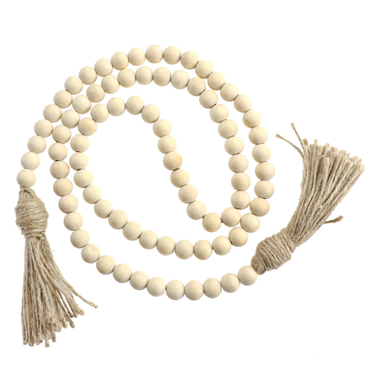 Wood Bead Garland With Tassels Wall Hanging DIY Handmade Tassel Rope Bead Farmhouse Beads Pendant Ornament Home Decoration
Wood Bead Garland With Tassels Wall Hanging DIY Handmade Tassel Rope Bead Farmhouse Beads Pendant Ornament Home Decoration