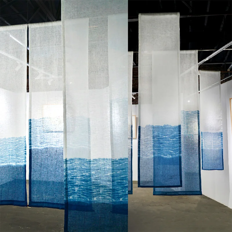 Manual Tie Dyeing Linen Door Curtains, Light Filtering, Semi Sheer Drapes, Home Living Room and Bedroom, Hand Crafted, TJ7380
Manual Tie Dyeing Linen Door Curtains, Light Filtering, Semi Sheer Drapes, Home Living Room and Bedroom, Hand Crafted, TJ7380