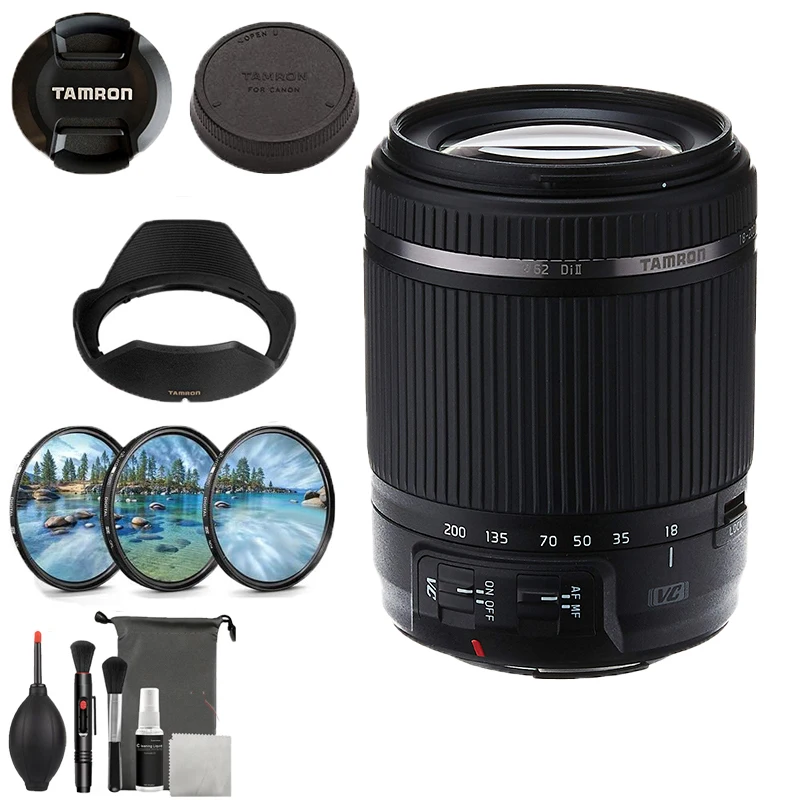 Tamron AF 18-200 мм F/3,5-6,3 Di-II VC все-в-одном Фотографическая зеркальная фотокамера
Tamron AF 18-200 мм F/3,5-6,3 Di-II VC все-в-одном Фотографическая зеркальная фотокамера
