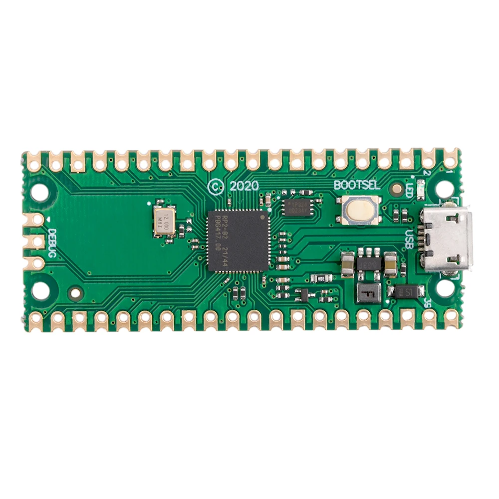 For Raspberry Pi Pico Board RP2040 Dual-Core 264KB ARM Low-Power Microcomputers High-Performance Cortex-M0+ Processor
For Raspberry Pi Pico Board RP2040 Dual-Core 264KB ARM Low-Power Microcomputers High-Performance Cortex-M0+ Processor