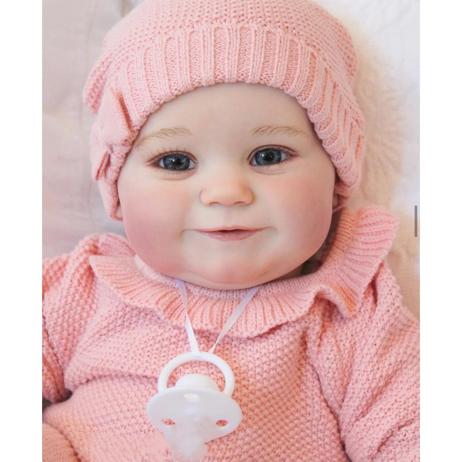 24 Inch Lovely Maddie Reborn Handmade Painted Hair Bebe Reborn Soft Cloth Body Kукла Pеборн For Girl
24 Inch Lovely Maddie Reborn Handmade Painted Hair Bebe Reborn Soft Cloth Body Kукла Pеборн For Girl