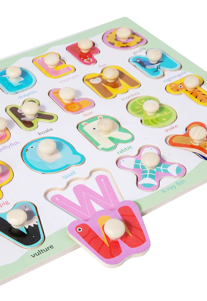 Montessori Wooden Puzzles Hand Grab Boards Toys Tangram Jigsaw Baby Educational Toys Cartoon Vehicle Animals Fruits 3D Puzzles Montessori Wooden Puzzles Hand Grab Boards Toys Tangram Jigsaw Baby Educational Toys Cartoon Vehicle Animals Fruits 3D Puzzles