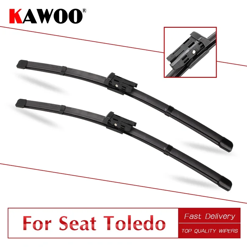 KAWOO For SEAT Toledo MK1/MK2/MK3/MK4 Car Windcreen Wipers Blades Model Year From 1991 To 2018 Fit Push Button/Claw/U Hook Arms
KAWOO For SEAT Toledo MK1/MK2/MK3/MK4 Car Windcreen Wipers Blades Model Year From 1991 To 2018 Fit Push Button/Claw/U Hook Arms