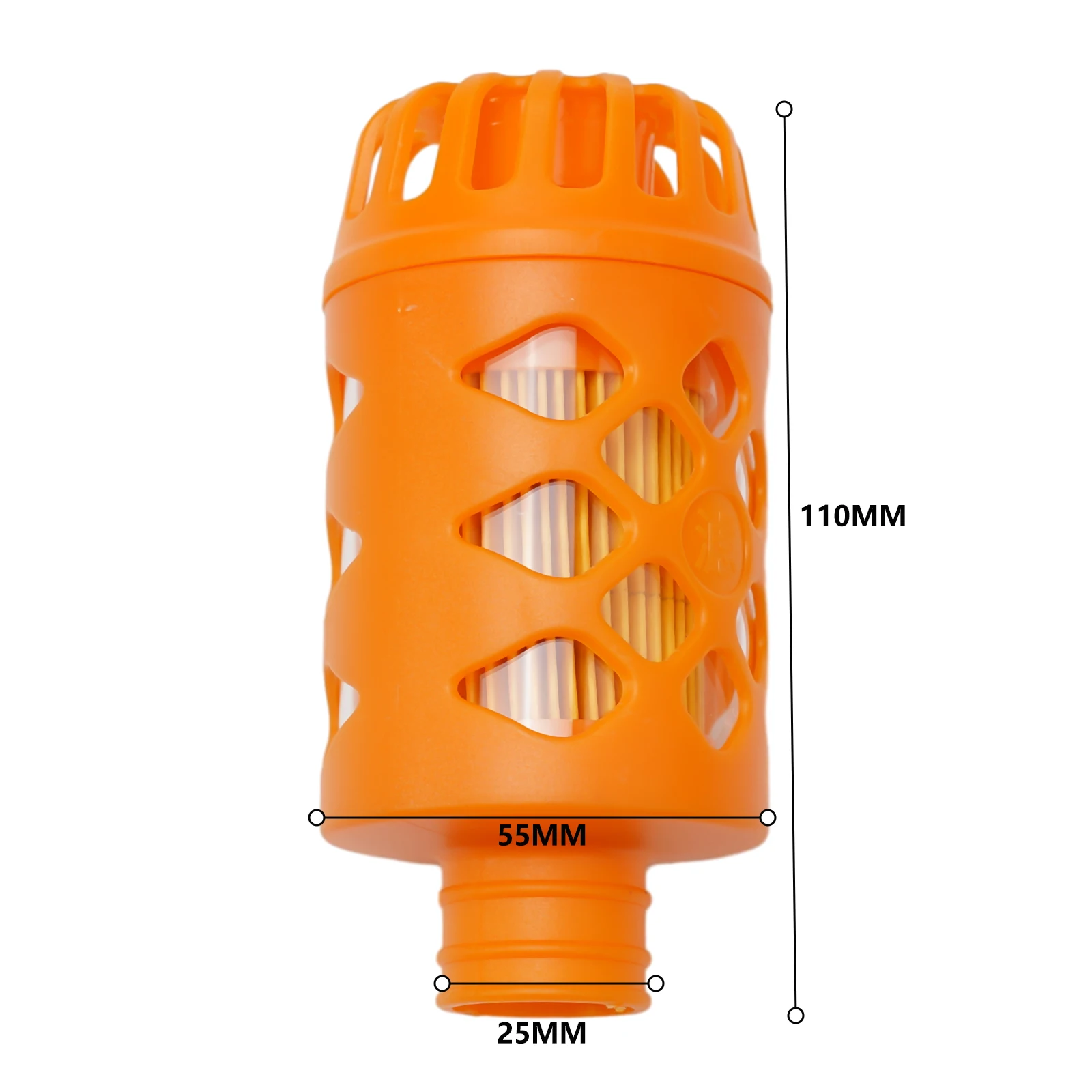 

Ensure Clean Air Supply to Your 25mm Air Diesel Parking Heater with Orange Intake Filter Enhance Performance and Durability